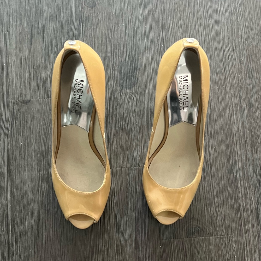 Michael Kors Patent Leather Platform Heels